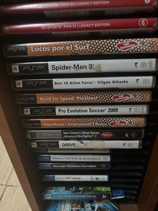 Juegos PSP, más info háblenme