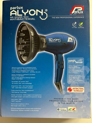 Secador de pelo Parlux Alyon Azul