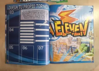 Colección Inazuma Eleven Completa Cromos Sin Pegar