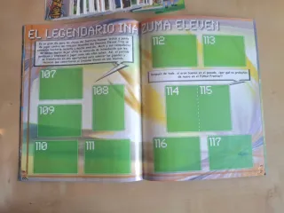 Colección Inazuma Eleven Completa Cromos Sin Pegar