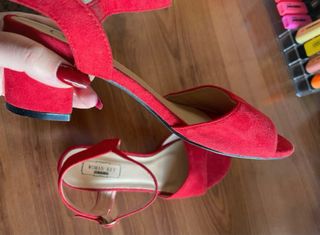 Tacones Woman Key Rojos