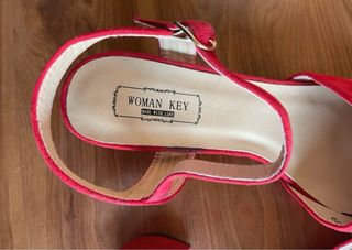 Tacones Woman Key Rojos