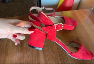 Tacones Woman Key Rojos