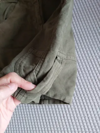 Falda vaquera niña verde