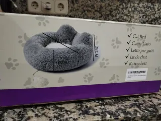 Cama redonda para gatos NUEVA