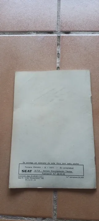 Manual SEAT 1430 Uso y Entretenimiento