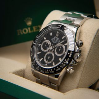 Rolex Daytona 40mm Acero Oyster 116500LN Negro