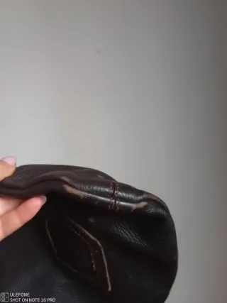 Borsa a spalla marrone