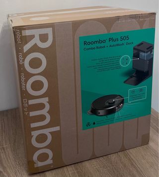 Robot Roomba Plus 505 con Base AutoWash.