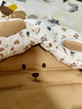 Saco Carro Bebé Mayoral Floral Oso