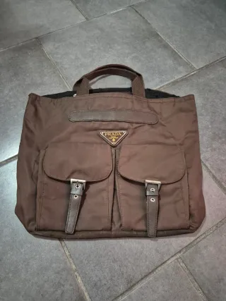 Borsa Prada Marrone