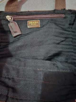 Borsa Prada Marrone