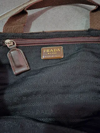 Borsa Prada Marrone