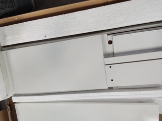 ARKITMOBEL Armario Columna Baño Grande Blanca