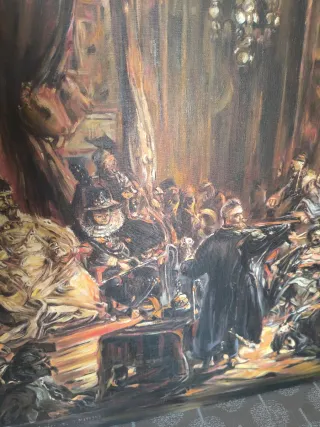 Reproducción Hołd ruski de Matejko Homenaje ruso