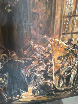 Reproducción Hołd ruski de Matejko Homenaje ruso