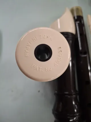 Flauta dulce Aulos negra 47 cm