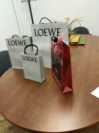 Bolsa Loewe Blanca