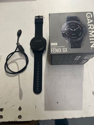 Reloj Garmin 6X Sapphire Negro