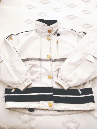 Chaqueta esquí Descente blanca