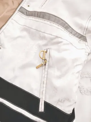 Chaqueta esquí Descente blanca