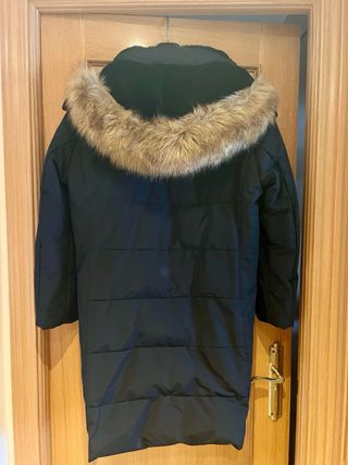 Abrigo Mujer Woman Negro El Corte Inglés