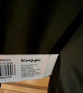 Abrigo Mujer Woman Negro El Corte Inglés