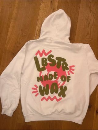 Felpa Loabster Bianca con Logo