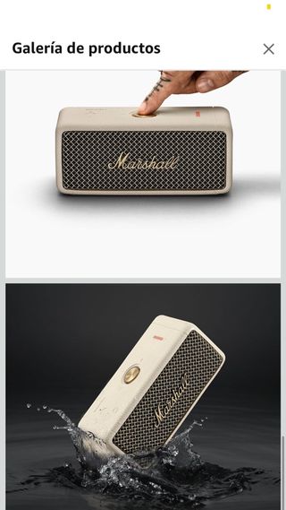 Altavoz Marshall Emberton II Bluetooth Beige/Negro
