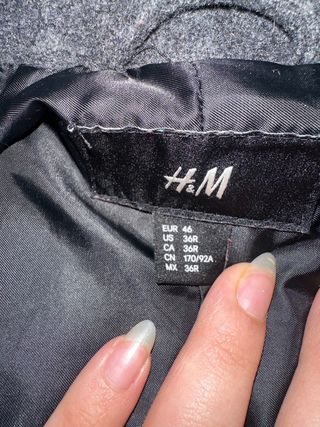 Caban H&M Grigio