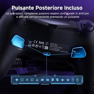 Controller Joystick PS4 compatibile Bluetooth Type