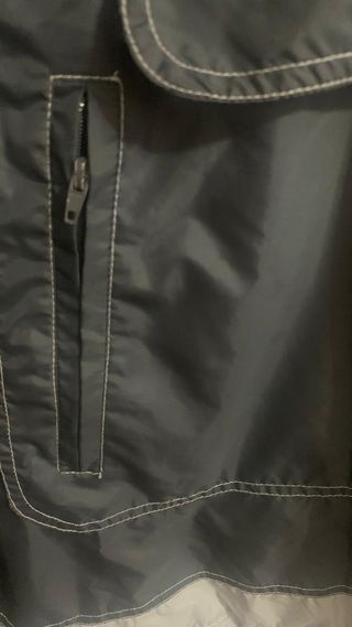 Chaqueta Cortavientos Vintage Marcel Clair Bicolor