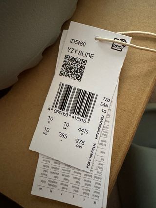 Yeezy Slide Salt Talla 44 1/2