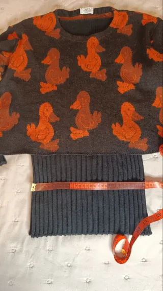 Jersey 2 en 1 Negro y Naranja