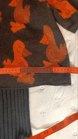 Jersey 2 en 1 Negro y Naranja