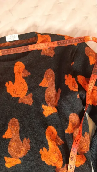 Jersey 2 en 1 Negro y Naranja