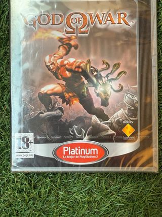 PRECINTADO God of War PS2 Platinum PAL 🇪🇸