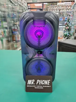 Altavoz Bluetooth GREATNICE LED 360º