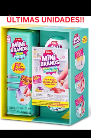 ULTIMAS UNIDADES!! Mini Nevera Mini Brands+ 2bolas