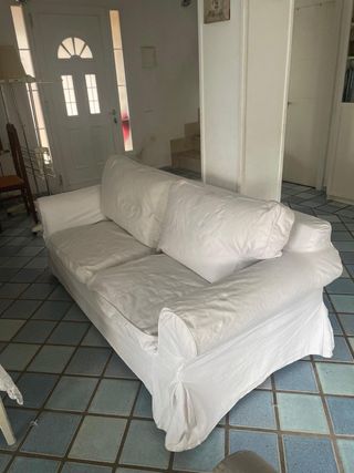 Sofá cama blanco Ikea Ektorp
