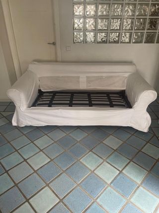 Sofá cama blanco Ikea Ektorp