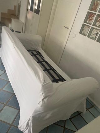 Sofá cama blanco Ikea Ektorp