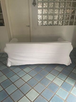 Sofá cama blanco Ikea Ektorp