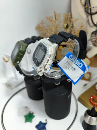 Reloj Casio Digital Hombre Verde o plateado