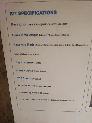 Kit 4 Cámaras ANRAN WiFi con Placa Solar