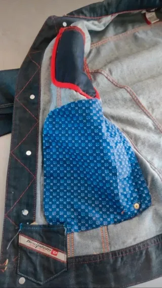 Giacca Jeans Diesel Vintage Originale Made in Ital