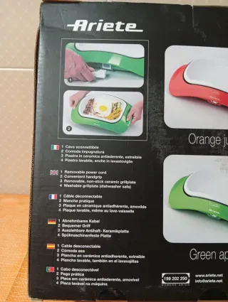 Piastra in ceramica Ariete Cuoki
