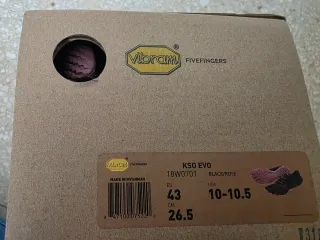 Vibram Fivefingers KSO EVO Talla 43 Barefoot