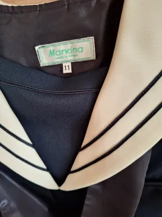 Traje de comunión niño azul