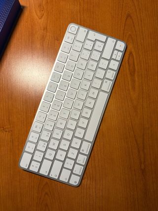 Teclado Apple Touch Plata/Blanco